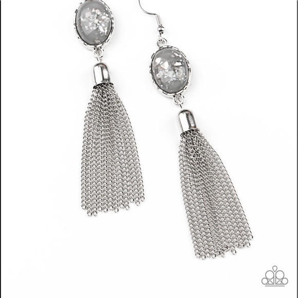 Oceanic Opalescence - Silver earrings